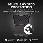NANUK 910 Hard Case with Customizable Cubed Foam, IP67 Waterproof, Dustproof - Image 3