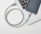 Amazon Basics USB-C to USB-A 2.0 Fast Charger Cable, Nylon Braided Cord - Image 6