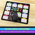 Mouse Pad with Stitched Edge, Computer Mouse Mat with Non-Slip Rubber Base - Image 4