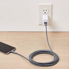 Amazon Basics USB-C to USB-A 2.0 Fast Charger Cable, Nylon Braided Cord - Image 7