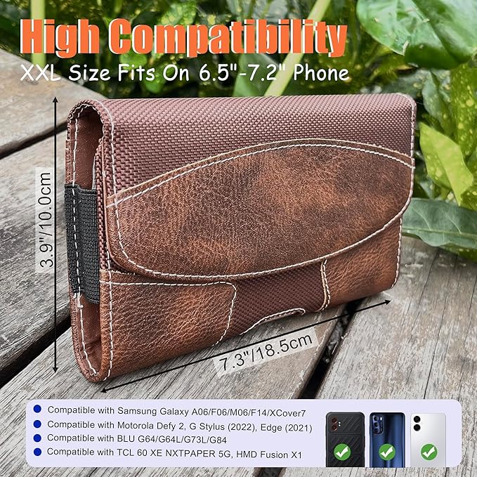 Leather Phone Holster for Men - Image 2