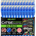 GearIT 24-Pack, Cat5e Ethernet Patch Cable 5 Feet by GEARit
