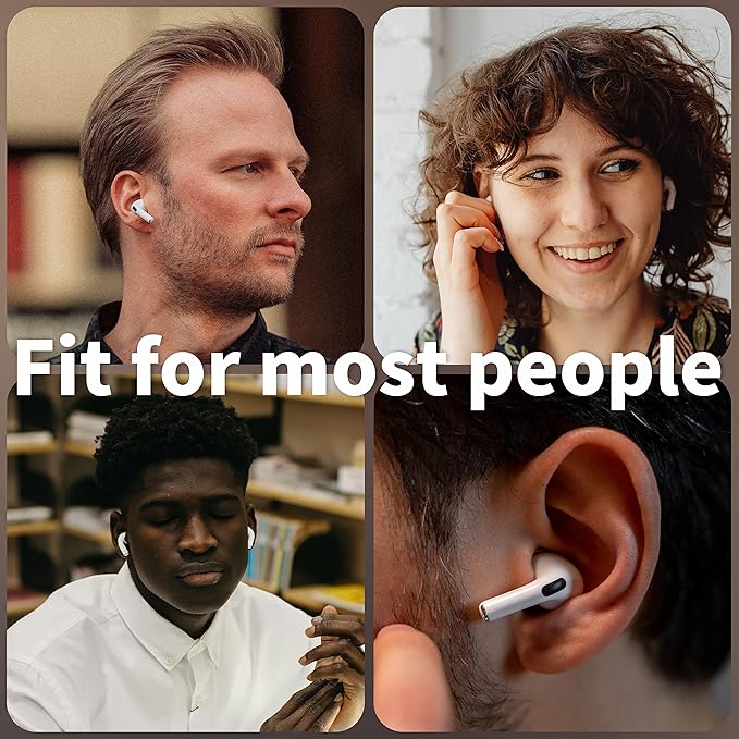 4 Pairs Ear Tips for AirPods Pro 1 & 2 Noise Cancellation Add Grip Sport - Image 6