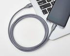 Amazon Basics USB-C to USB-A 2.0 Fast Charger Cable, Nylon Braided Cord - Image 6