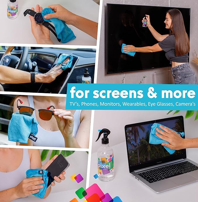 Pixel Perfect | 16.9oz | XL Screen Cleaner Kit, - Image 4