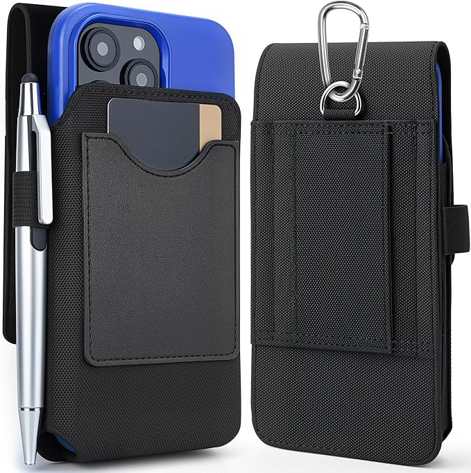 Mopaclle Vertical Nylon Phone Holster by MopacllePhoneHolster