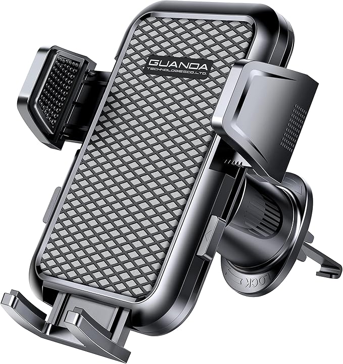 Car Phone Holder Mount for Air Vent, 360° Adjustable Vent Clip, Compatible by GUANDATECHNOLOGIESCOLTD
