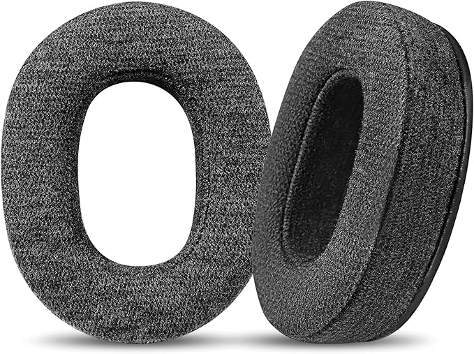 Skin-Friendly Cotton Replacement Earpads by Jomwag