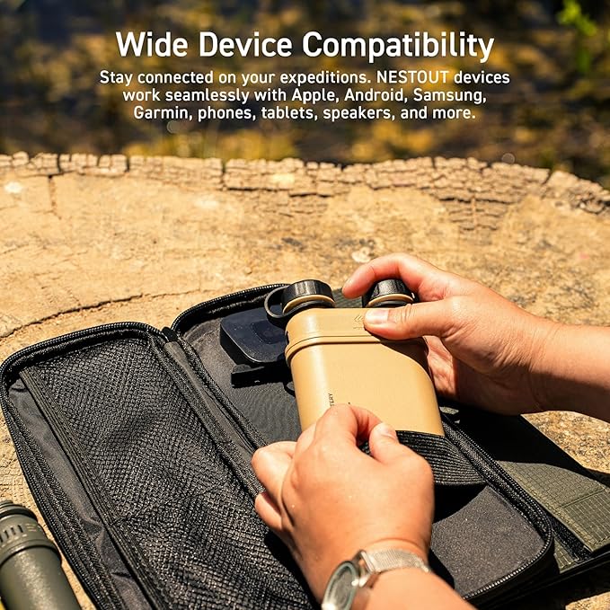 ELECOM NESTOUT Rugged Power Bank, 15000mAh Outdoor Charger, 32W USB C Fast - Image 12