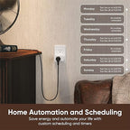 Wyze Plug, 2.4GHz WiFi Smart Plug, Compatible - Image 3