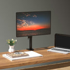 WALI Single Monitor Mount, Monitors Desk Mount, Single Monitor Arm Holds Screen - Image 2