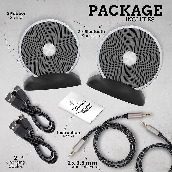 Dual Bluetooth Speakers - Image 9