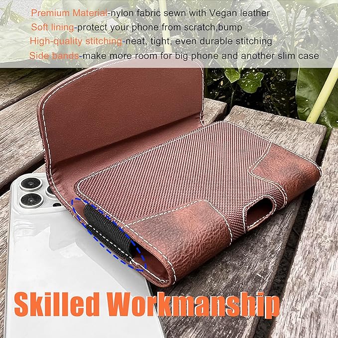 Leather Phone Holster for Men - Image 3