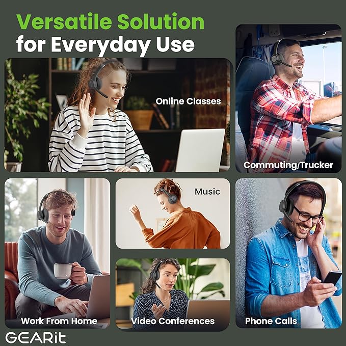 GEARit Wireless Bluetooth Headset - Image 6