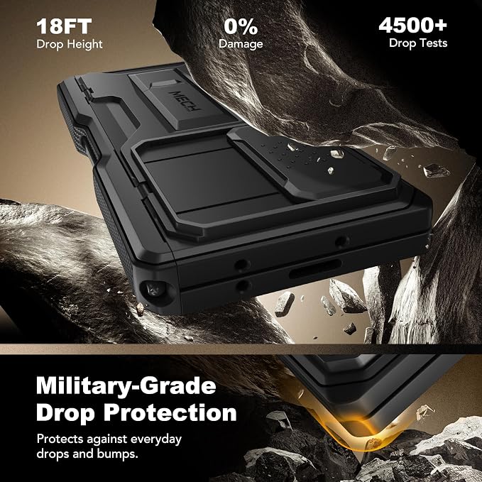 TONGATE for Z Fold 6 Case, Full-Body Military Drop Phone Case for Samsung - Image 5