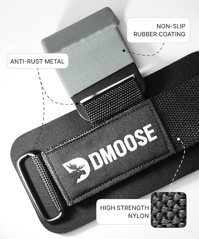 DMoose Fitness Weight Lifting Hooks - Image 3