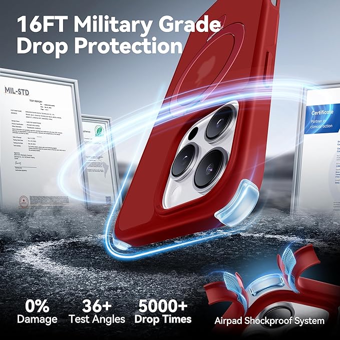 CASEKOO Designed for iPhone 16 Pro Max Case - Image 4