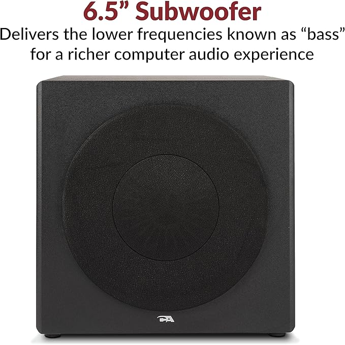 Cyber Acoustics CA-3908 2.1 Multimedia Speaker System - Image 5