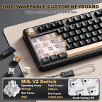 YUNZII B98 PRO QMK/VIA Wireless Mechanical Gaming Keyboard, 96% Layout - Image 6