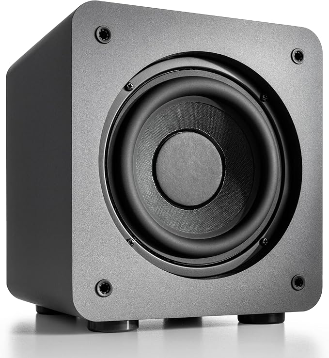 Audioengine S6 210W Compact Powered Mini Subwoofer- Powerful Bass in a Small - Image 4