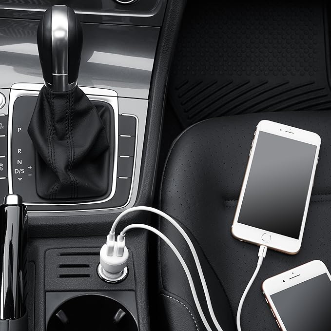 Amazon Basics 24W 2-port USB-A Car Charger - Image 5
