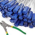 1200 Pieces Security Cable Seals, Metal Number Security Tags by Unknown