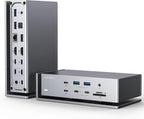 iVANKY FusionDock Max 1 Dual Thunderbolt 4 Chips, 20-in-1 Quad 6K@60Hz Monitor by ivanky