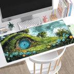 Cute Landscape Cartoons Desk Mat Aesthetic Gaming Mouse Pad XXL Large Extended - Image 2