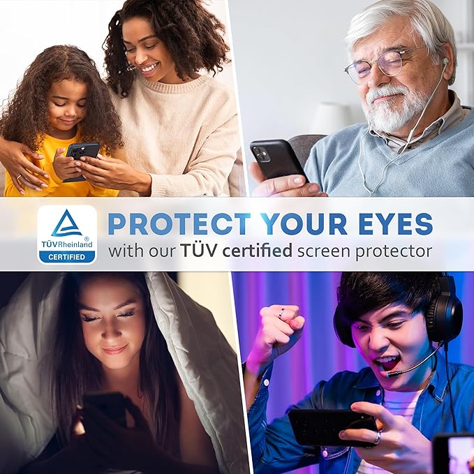 Deppa |2 Pack| Anti-Blue Light Screen Protector - Image 4