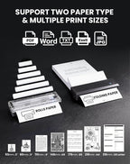 vretti P83 Portable Printers Wireless - Image 7
