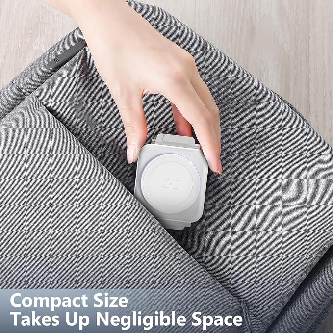 Travel Charger for Samsung Multi Devices, Foldable 3 in 1 Wireless Charging - Image 3