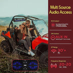 Pyle 32" Powered ATV/UTV Soundbar System, 200W Bluetooth Speakers - Image 4