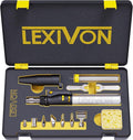 LEXIVON Butane Soldering Iron Multi-Purpose Kit | Cordless Self-Igniting by LEXIVONTools