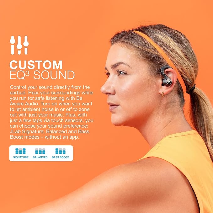 JLab Epic Air Sport ANC Gen 2 True Wireless Bluetooth Earbuds, Headphones - Image 5