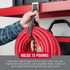 VELCRO Brand Heavy Duty Magnetic Storage Strap, Holds 15lbs, - Image 7
