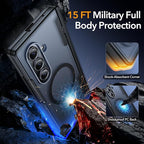 Oneagle Magnetic for Samsung Galaxy Z Fold 7 Case Built in Screen Protector - Image 5