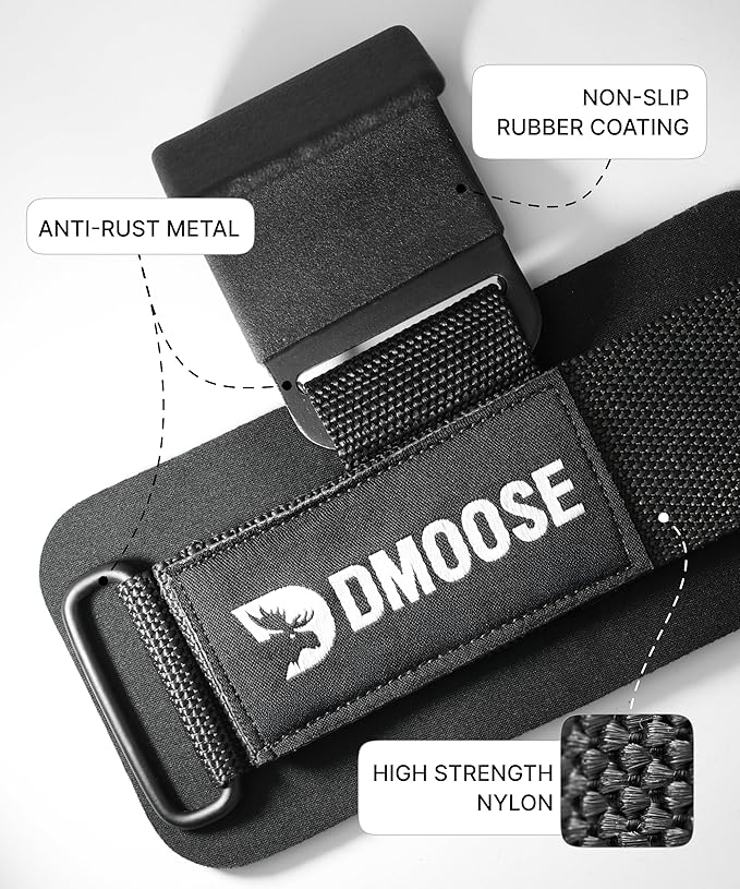 DMoose Fitness Weight Lifting Hooks - Image 3