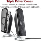 Cyber Acoustics CA-3908 2.1 Multimedia Speaker System - Image 3