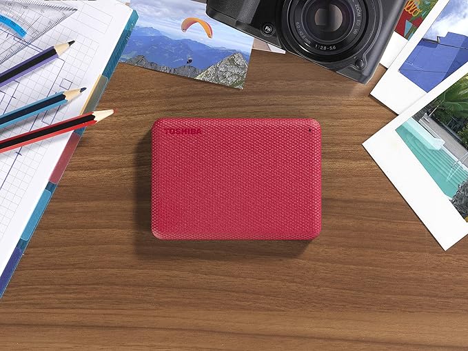 Toshiba Canvio Advance 4TB Portable External Hard Drive USB 3.0 - Image 5