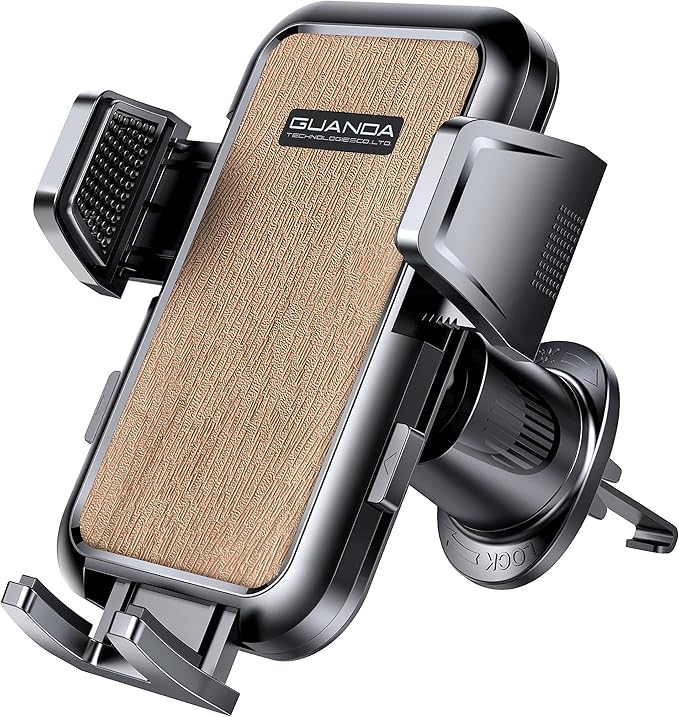 Car Phone Holder Mount for Air Vent, 360° Adjustable Vent Clip, Compatible by GUANDATECHNOLOGIESCOLTD