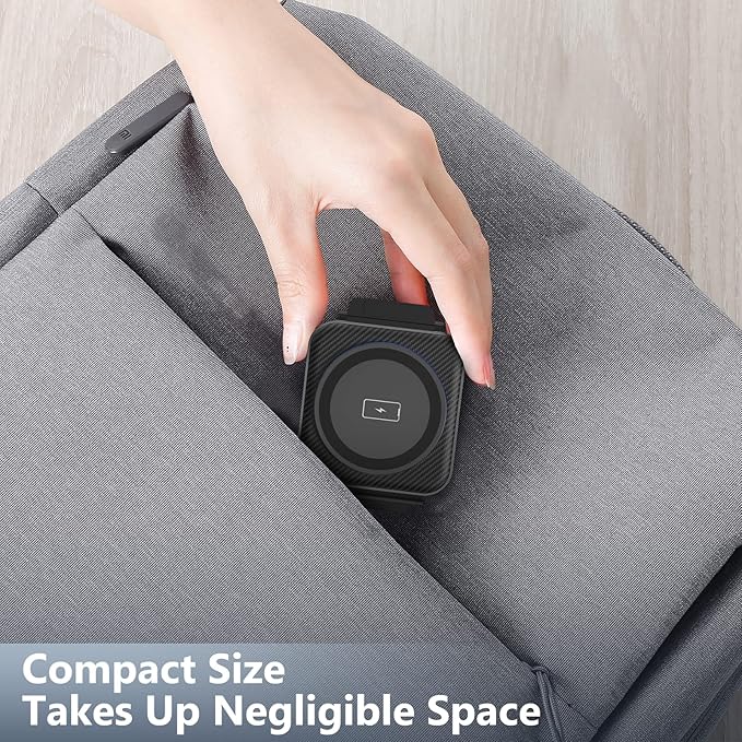 Travel Charger for Samsung Multi Devices, Foldable 3 in 1 Wireless Charging - Image 2