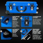 NANUK Wheeled Series 935 Lightweight NK-7 Resin Waterproof Protective Case - Image 4