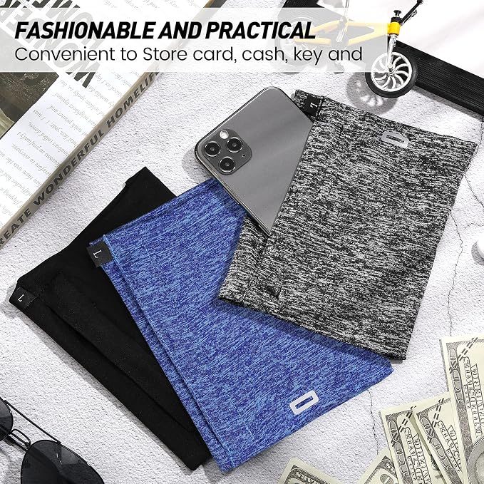 Outus 3 Pieces Phone Armband Running Armband Cell Phone Sleeve - Image 7