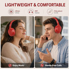 MIDOLA Bluetooth Headphones Over Ear 68H Playtime 6 EQ Wireless Headset - Image 7