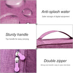 Electronics Organizer Travel Universal Cable Organizer Bag Waterproof - Image 4