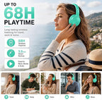 MIDOLA Bluetooth Headphones Over Ear 68H Playtime 6 EQ Wireless Headset - Image 2