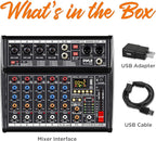 Pyle Professional Bluetooth DJ Audio Mixer - Image 8