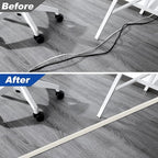 4ft Cord Covers for Wires on Floor, LZEOY Extension Floor Cable Cover, Hide - Image 6