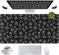 Desk Mat Cute Black Anime Sprite Gaming Mouse Pad XXL Large Extended Kawaii by LuckyCow