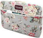 Canvaslove Rose Pattern Canvas Laptop Sleeve Case Bag - Image 2